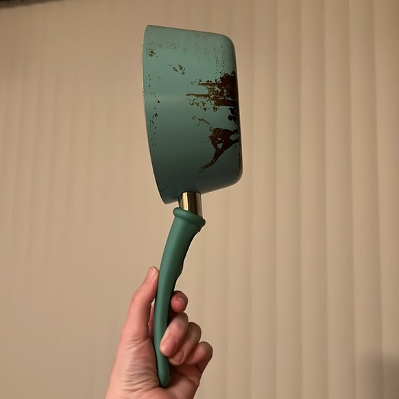 💝 $1 when Bundled 💝 GREEN LIFE Small Blue/Green Pot - Picture 8 of 11